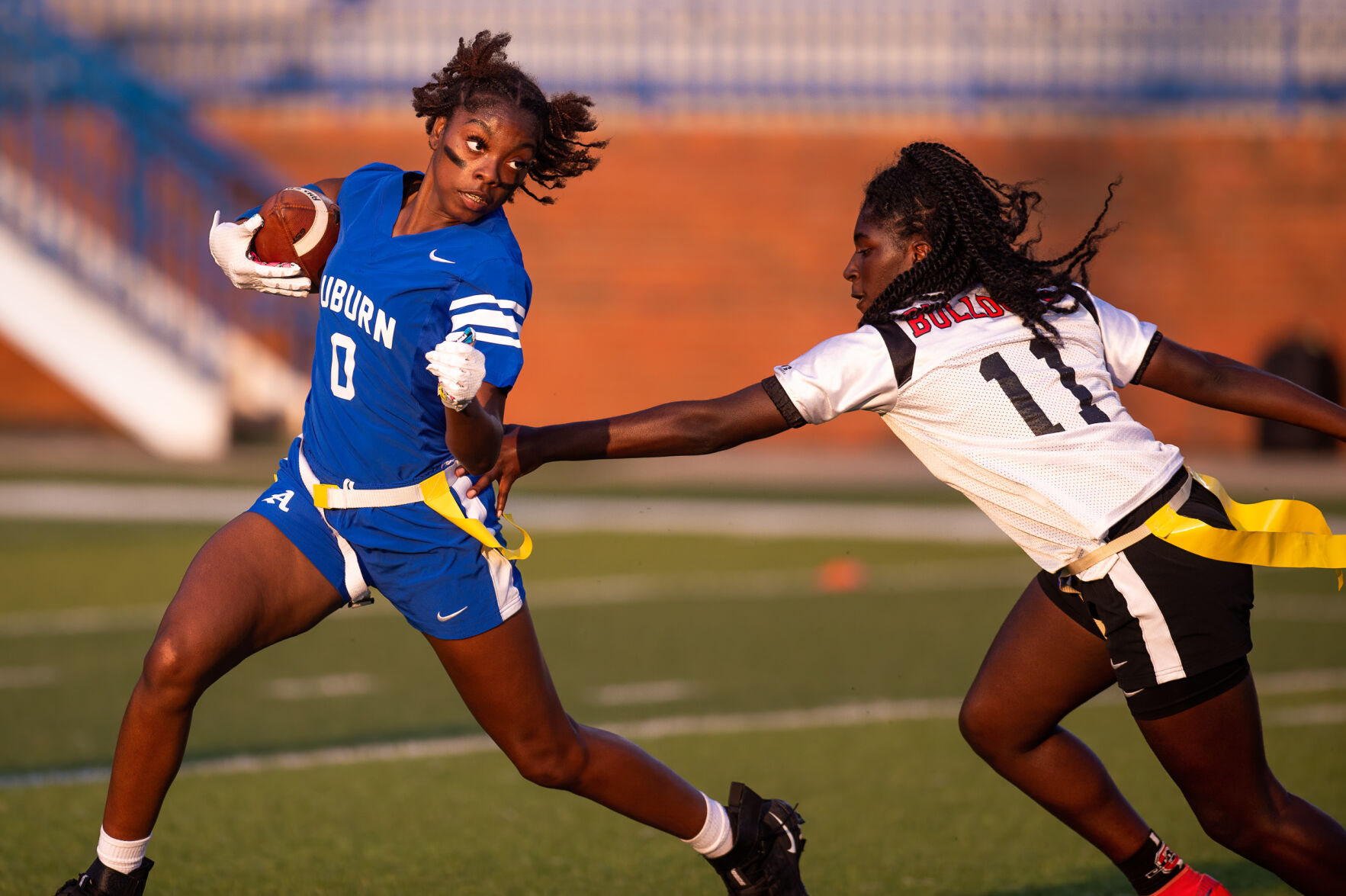Auburn High vs Opelika flag football